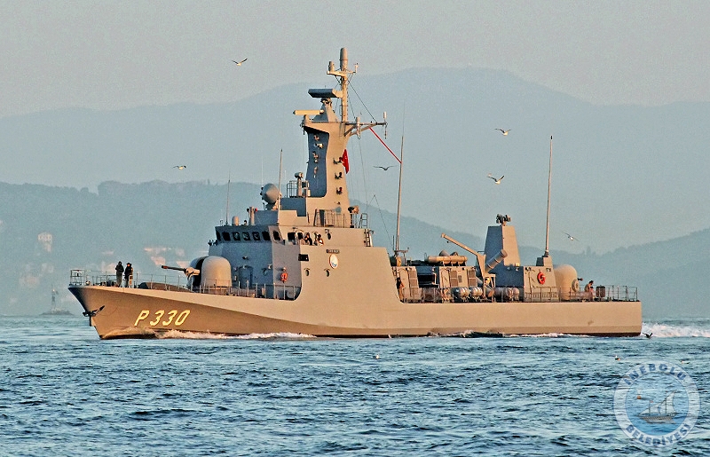 TCG KILI (P-330) GEMS 03 NSAN'DA NEBOLU LMANINA GELYOR