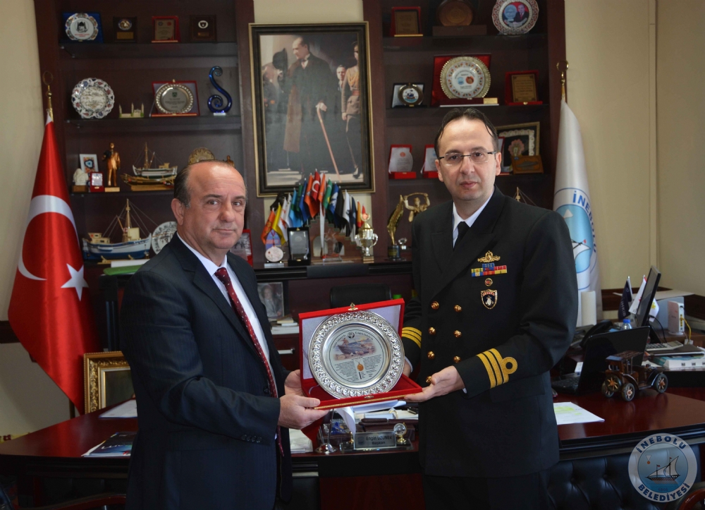 TCG KILI (P-330) GEM KOMUTANINDAN ZYARET