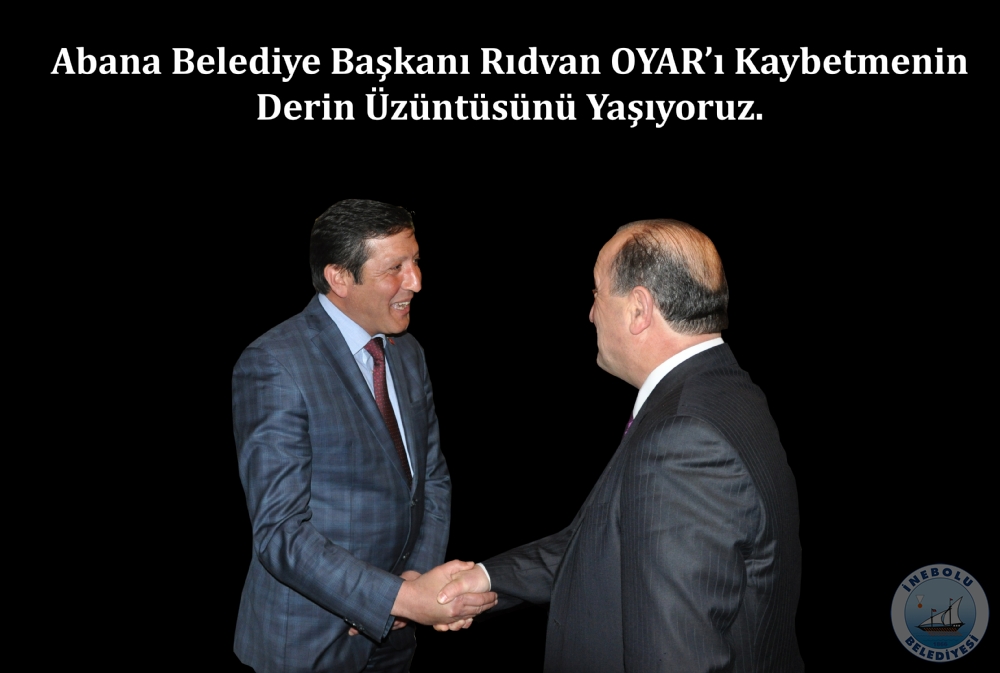 ABANA BELEDYE BAKANI RIDVAN OYARI KAYBETMENN ZNTSN YAIYORUZ
