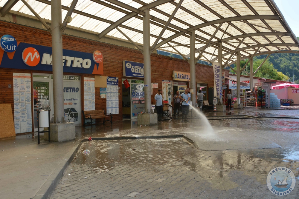 NEBOLU EHRLERARASI YOLCU TERMNALNDE BAYRAM TEMZL