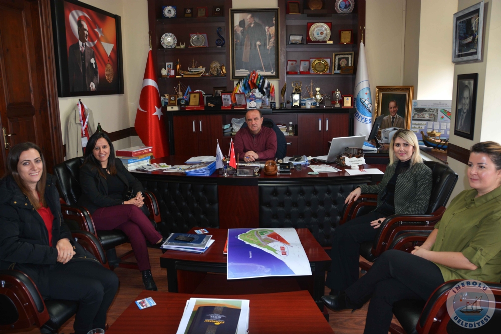 TRKYE HALK BANKASI YETKLLERNDEN BAKANIMIZA ZYARET