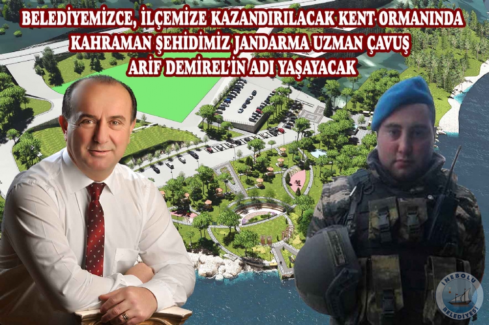 BELEDYEMZCE, LEMZE KAZANDIRILACAK KENT ORMANINDA KAHRAMAN EHDMZN ADI YAAYACAK!