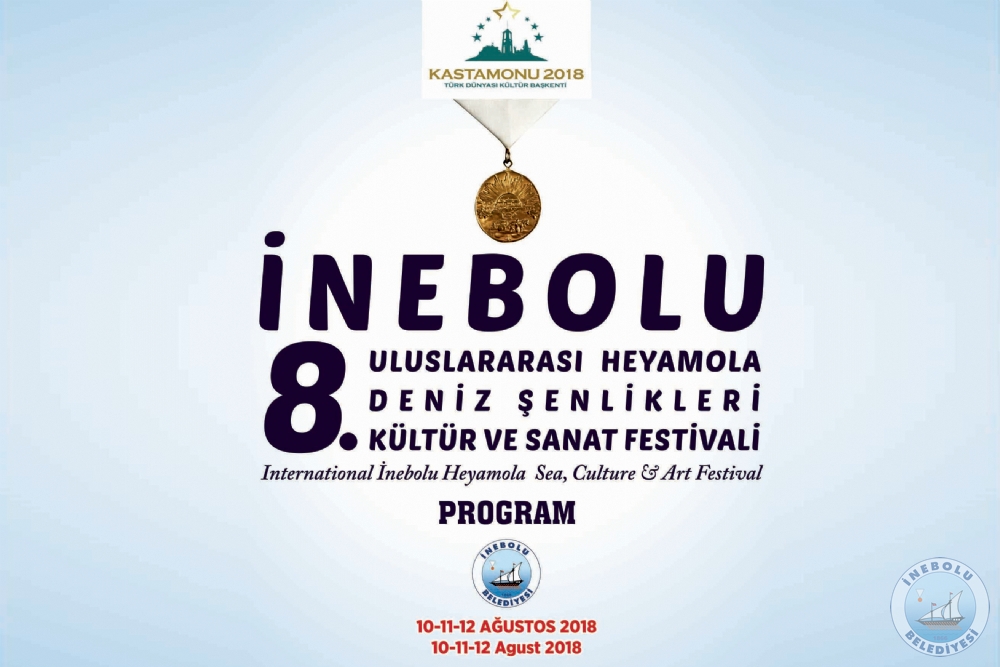 8.ULUSLARARASI NEBOLU HEYAMOLA DENZ ENLKLER KLTR VE SANAT FESTVAL PROGRAMI