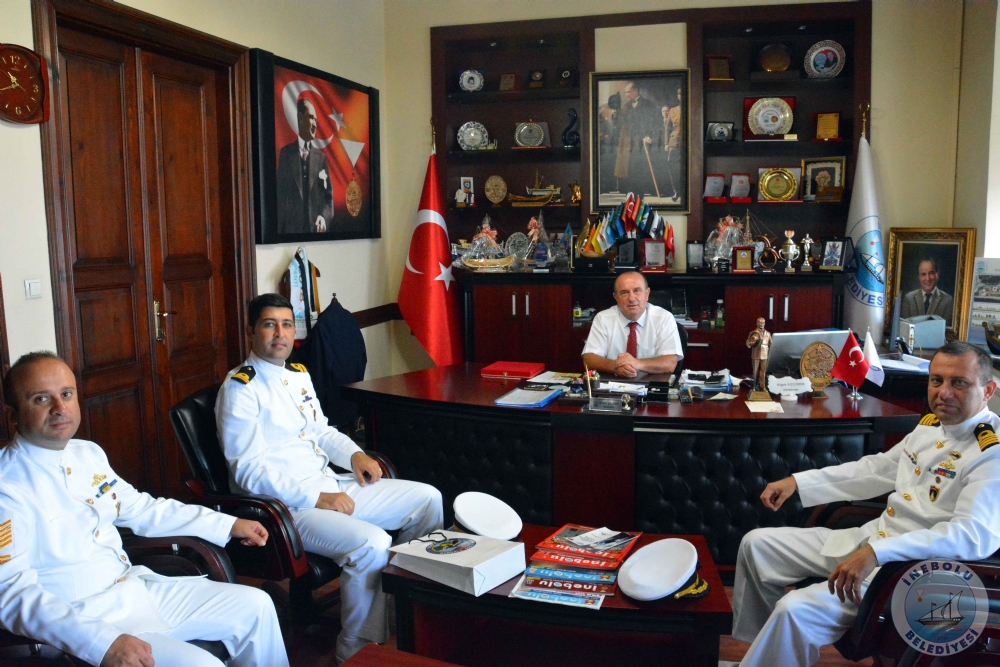 TCG YAVUZ GEM KOMUTANINDAN ZYARET