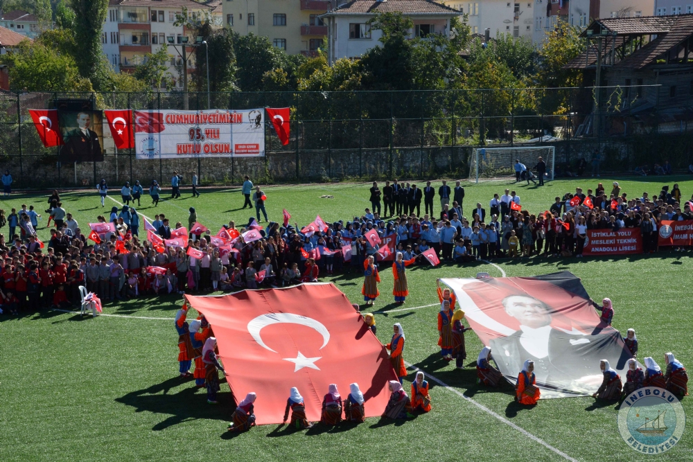 CUMHURYETMZN 95. YILI COKUYLA KUTLANDI
