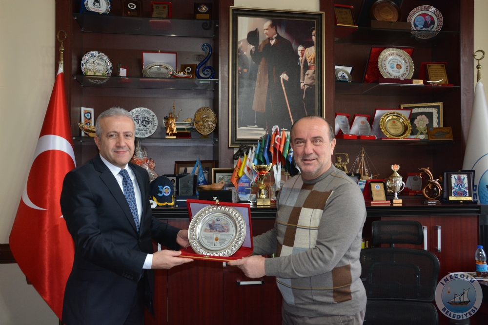CUMHURYET BASAVCISI ERKAN YILMAZ'IN  BAKANIMIZA VEDA ZYARET!