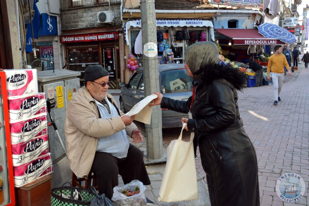 BELEDYEMZCE, KAMU ALIANLARINA VE ESNAFLARA BEZ ANTA DAITILDI