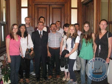 Gnll Yabanc Dil retmenlerinden Belediyemizi Ziyaret