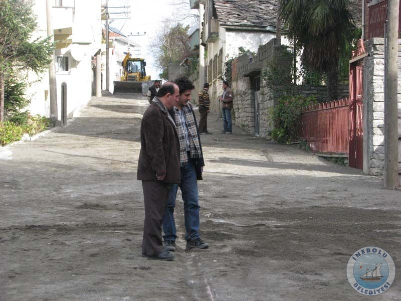 Hastane Caddesi Yolu Tamamland.