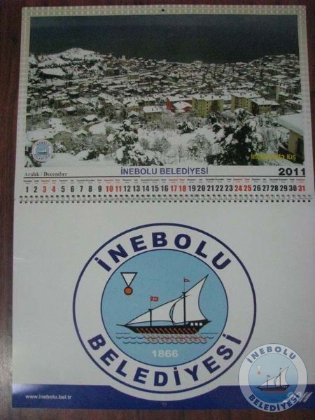 Belediyemizden 2011 Yl nebolu Takvimi.