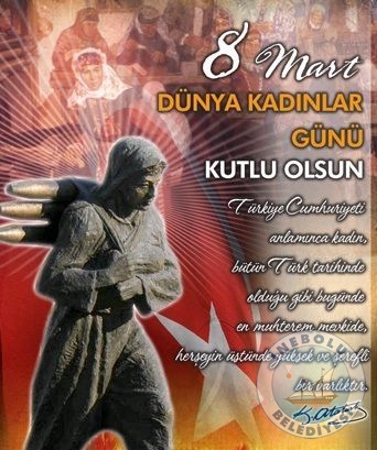 8 Mart Dnya  Kadnlar Gn Kutlu  Olsun!