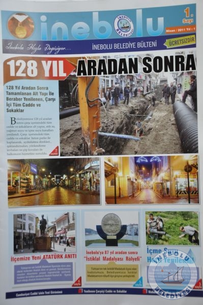 Belediyemizden Bir lk Daha:  Belediye Blteni