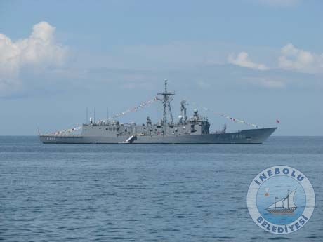 Tcg-gkova F 496'dan lemizi Ziyaret