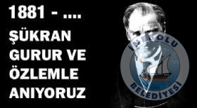 Ulu nderi kran, Sayg Ve Rahmetle Anyoruz!