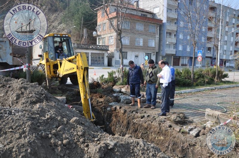 smet Paa Caddesindeki Yzey, Yeralt Ve Yamur Sular Tahliye Edildi