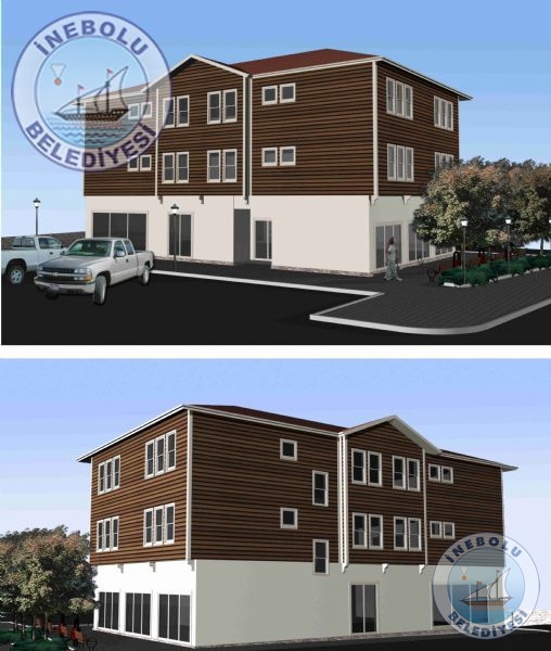 Eski Terminale Yaplacak Olan  Merkezi halesi Tamamland