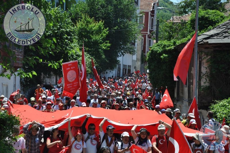 nebolu Kahramanlnn 91. Yln Coku le Kutlad