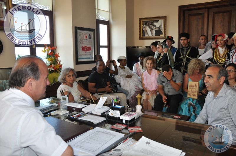 Uluslararas Halk Danslar Topluluklar Belediyemizde