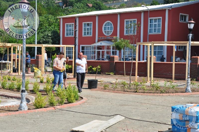 Belediye Bakanmz Engin Uzuner Park Yapm almalarn Yerinde nceledi