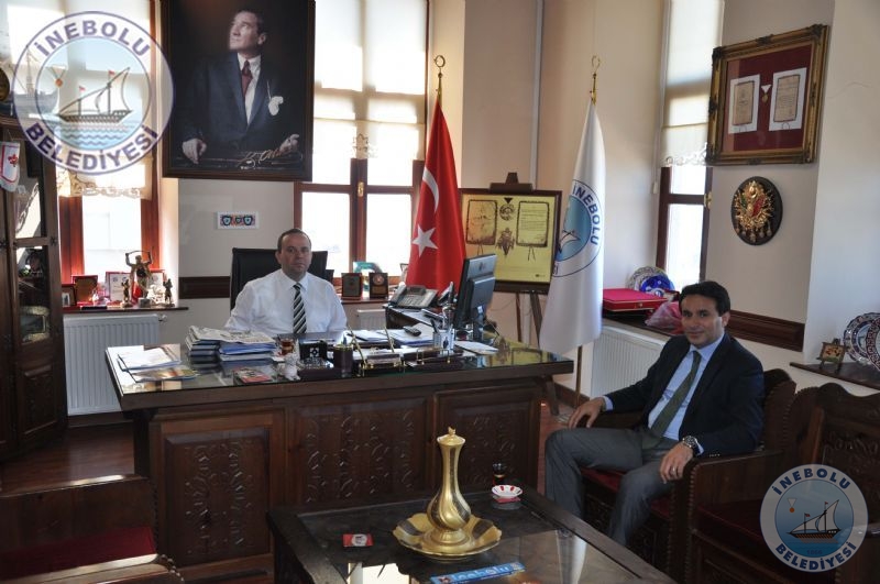 Kaymakam Gkhan Grglarslandan Belediyemize Ziyaret