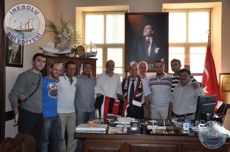 neboluspor Kulb Ynetiminden Belediye Bakanmza  Ziyaret
