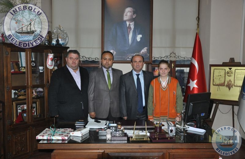 Mehmet Blent zyrk Ortaokulundan Belediyemize Ziyaret