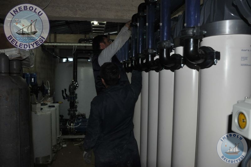 me Suyuna Yeni Ultrafilitrasyon Artma Sistemi Montaj.