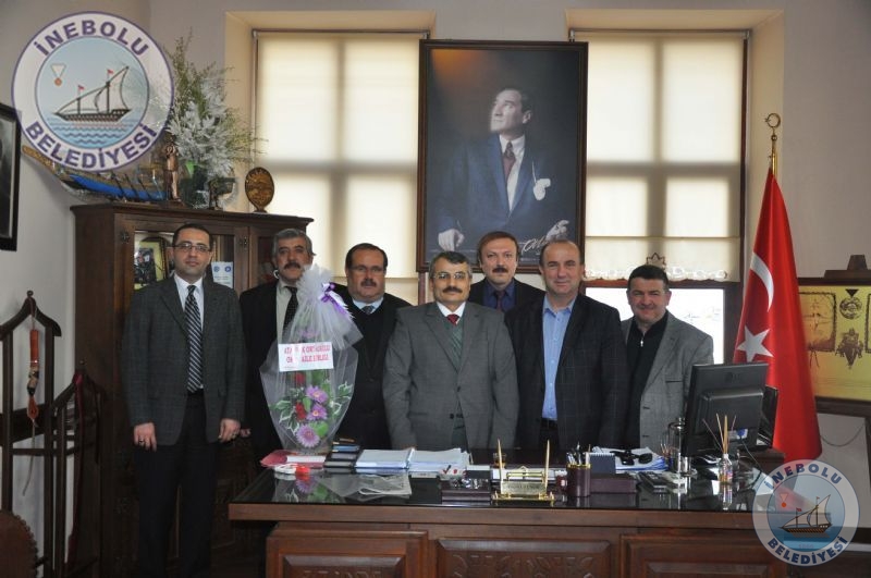 Atatrk Ortaokulundan Belediyemize Ziyaret