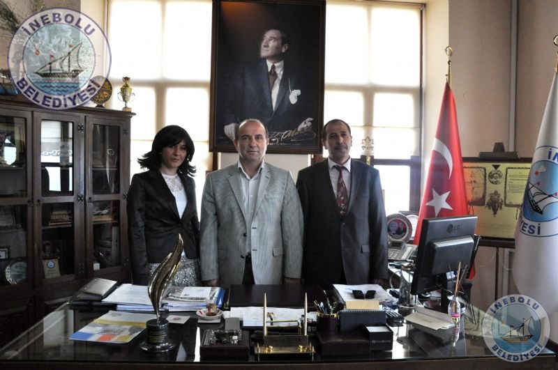 �nebolu Sosyal G�venlik Merkezi M�d�rl���nden Belediyemize Ziyaret