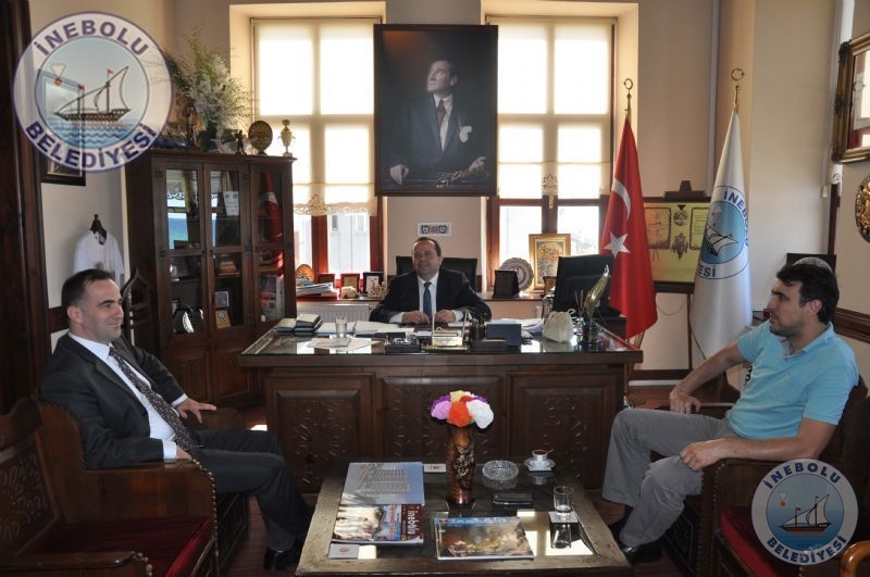 �nebolu Ticaret Ve Sanayi Odas�  Ba�kan� �akir ��eri'den Belediyemize Ziyaret