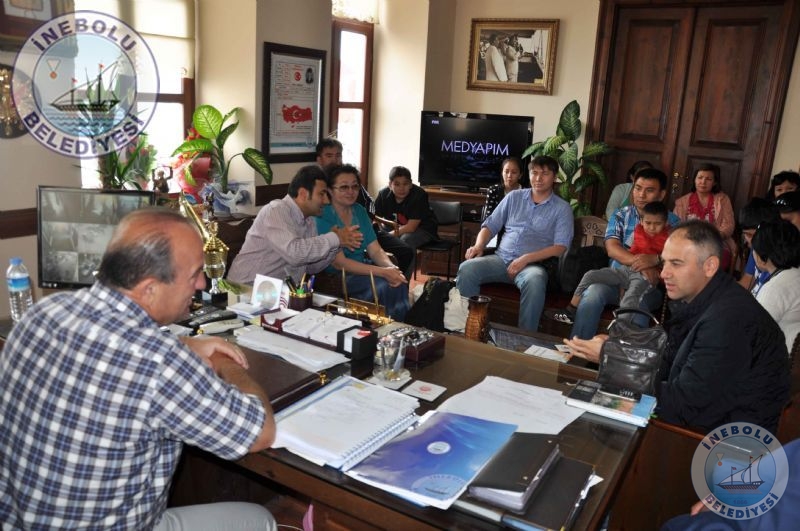 Kazakistan El Farabi Devlet niversitesi retim Grevlilerinden Belediyemize Ziyaret