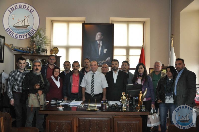 Kastamonu Gazeteciler Cemiyetinden Bakanmza Ziyaret