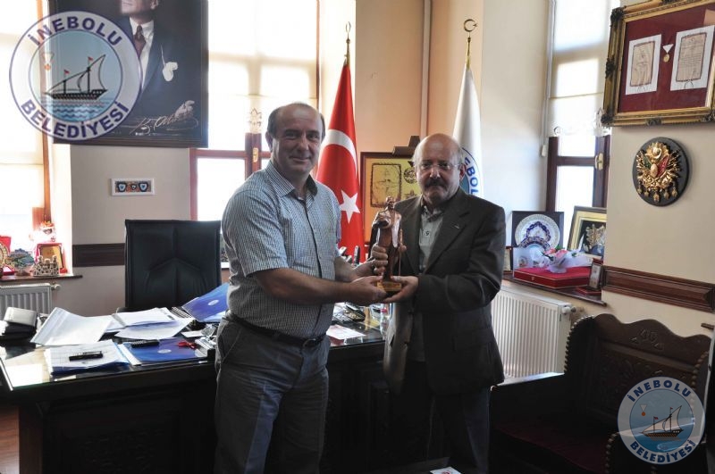 Kastamonu Belediye Bakan Turhan Topuolundan Belediyemize Ziyaret